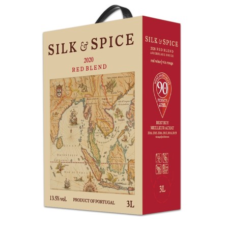 Červená směs Silk & Spice