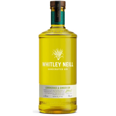 Whitley Neill Gin artigianale Gin alla citronella e allo zenzero
