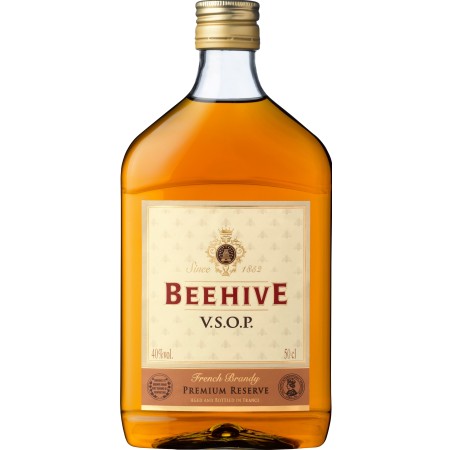 Beehive French Brandy VSOP 🍇 | Experience French Elegance in a Glass at Tulivesi.com
