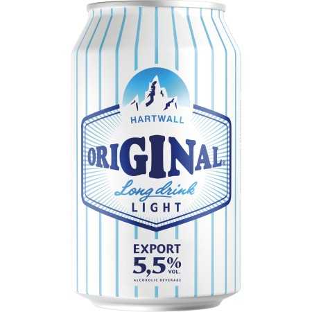 Hartwall Light Original Long Drink - 7,92L- (24x0,33L)