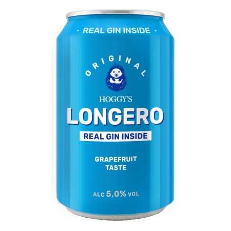 Hoggys Longero Real Gin Inside 5% (24 X 0.33l)