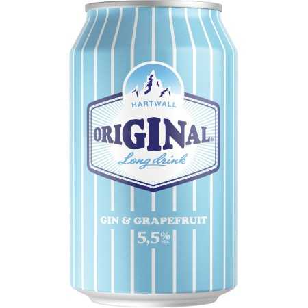 Hartwall Original Gin Long Drink- 7,92 l- (24x0,33 l)
