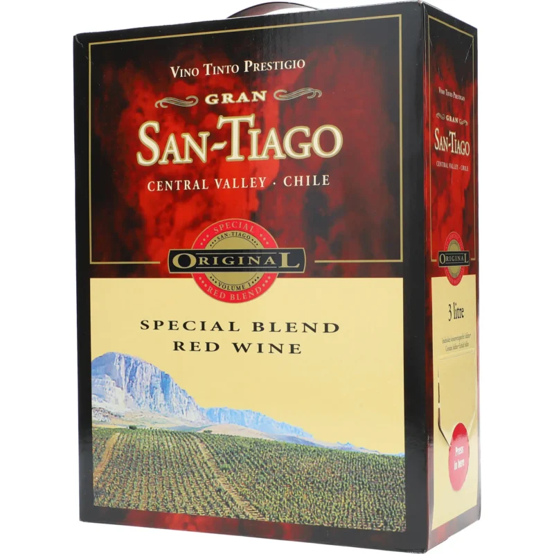 San Tiago Speciel Blend Red Wine 12,5% - Image 2