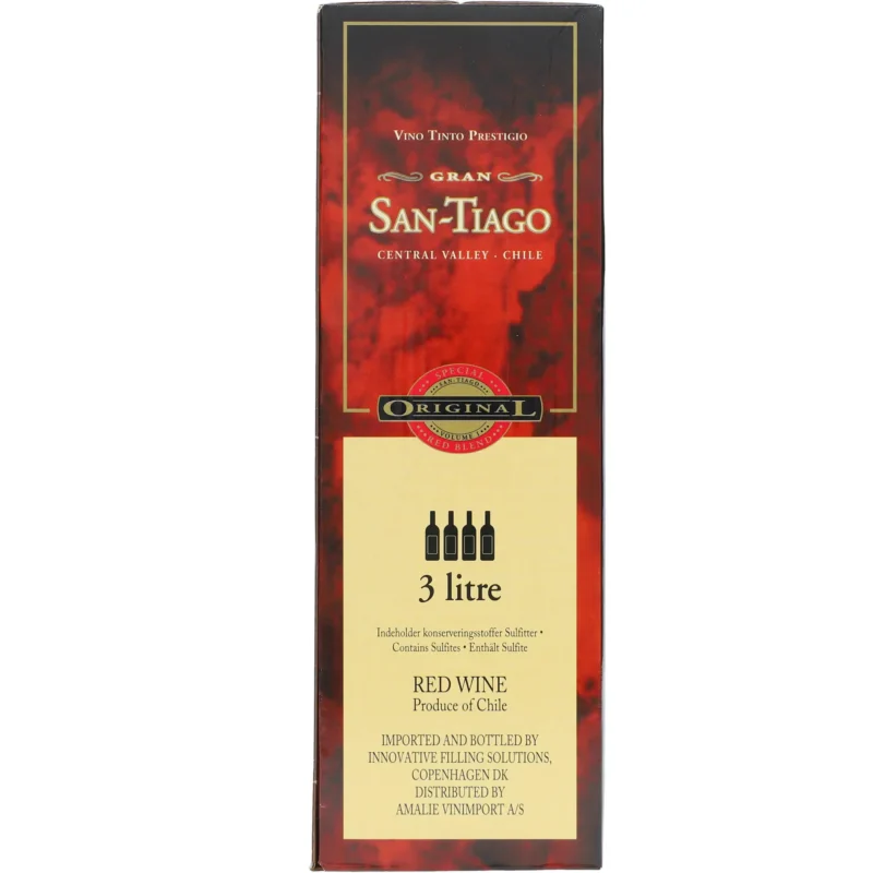 San Tiago Speciel Blend Red Wine 12,5% - Image 3