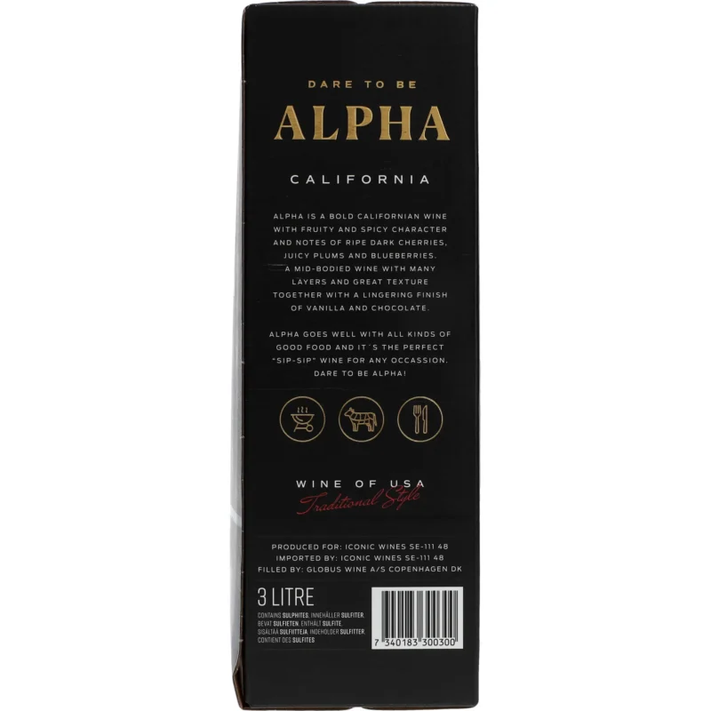 Alpha Red Wine 14%