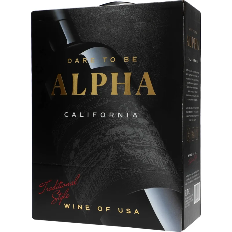 Alpha Red Wine 14% - Image 3