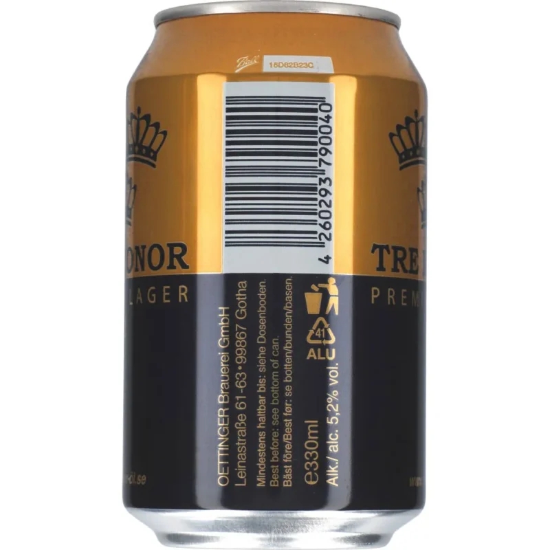 Tre Kronor Premium Lager 5,2%