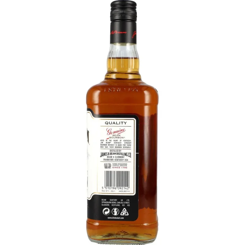 Jim Beam White Bourbon 40% 1L