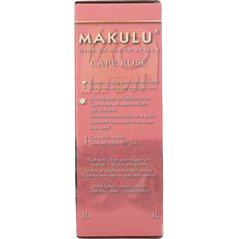 Makulu Cape Rosé 12%