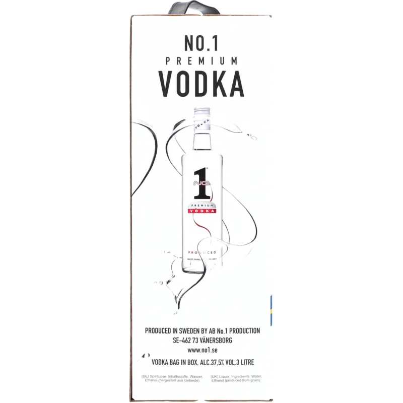 No.1 Premium Vodka 37,5% 3L - Image 2